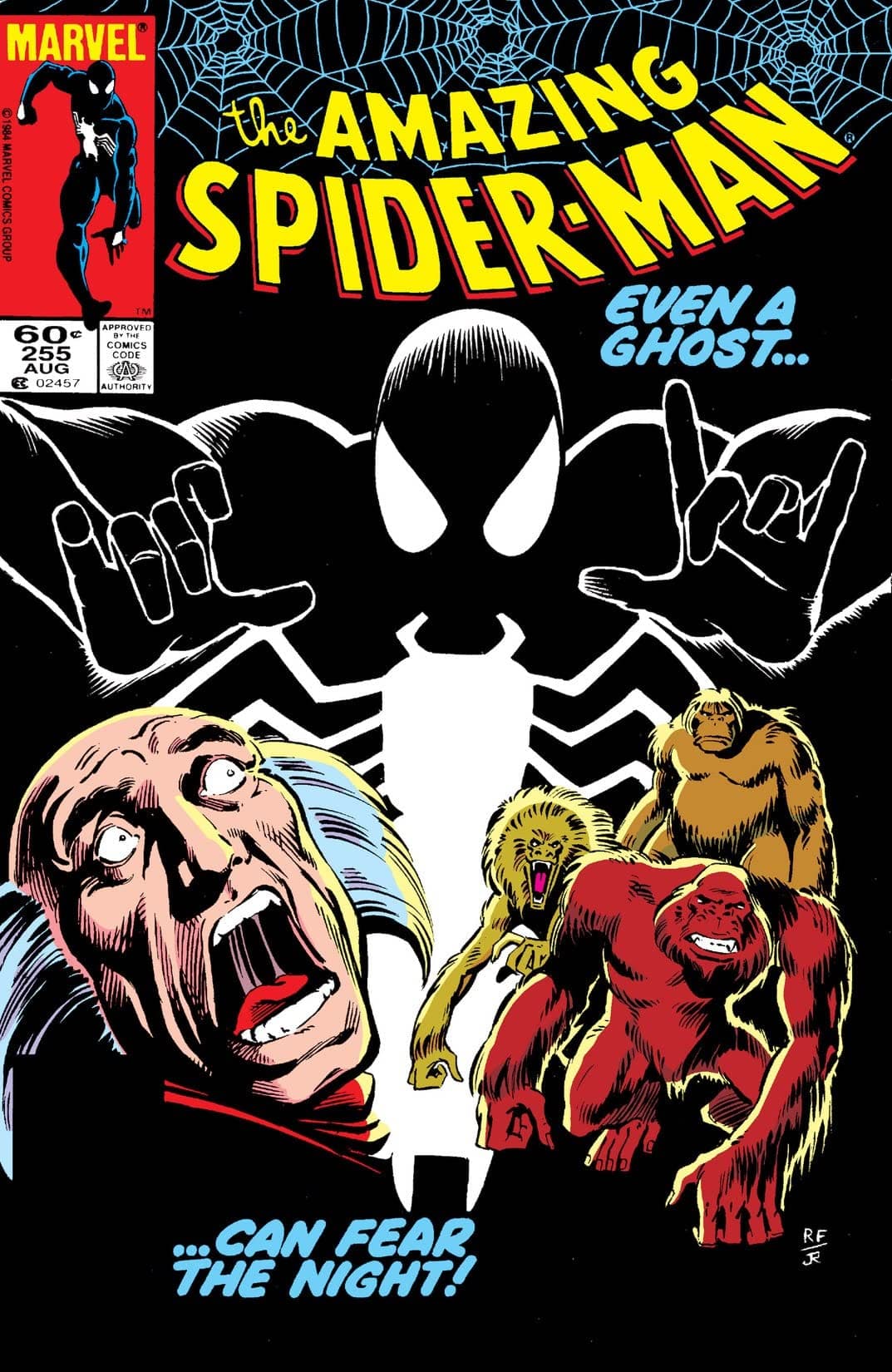 The Amazing Spider-Man #255 cover