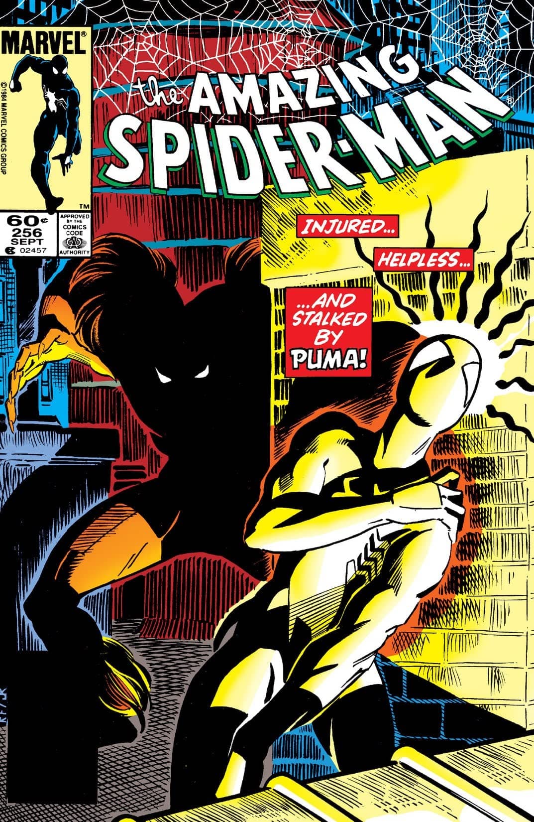 The Amazing Spider-Man #256 cover