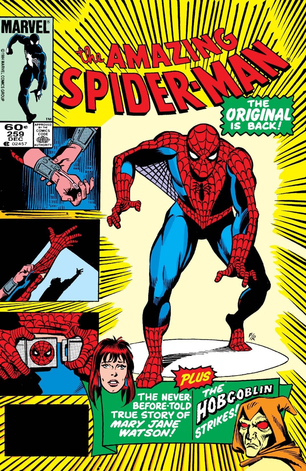 The Amazing Spider-Man #259 cover