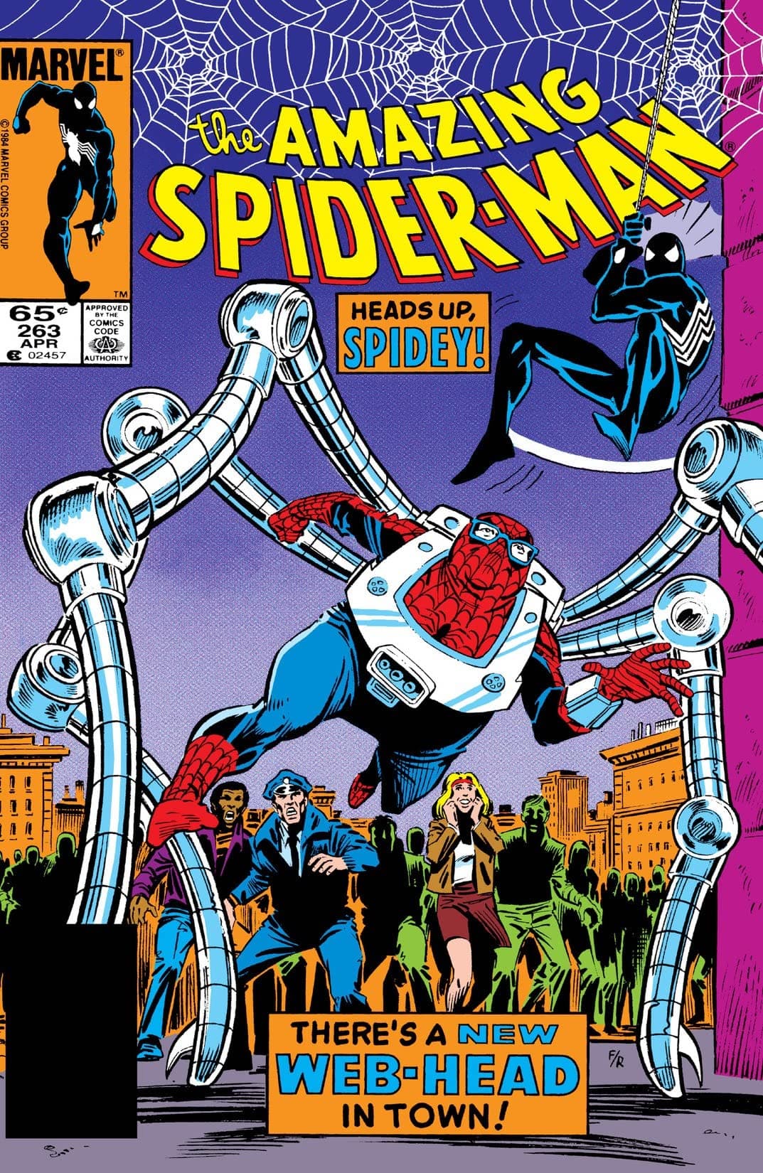 The Amazing Spider-Man #263 cover