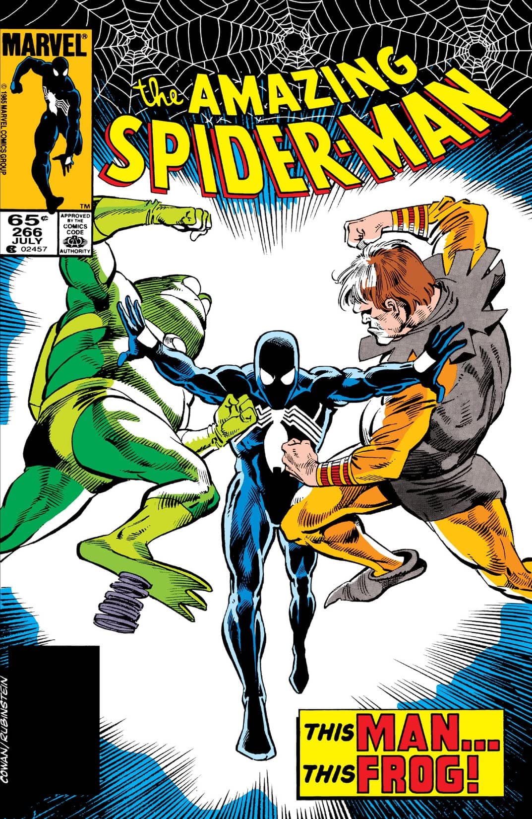 The Amazing Spider-Man #266 cover