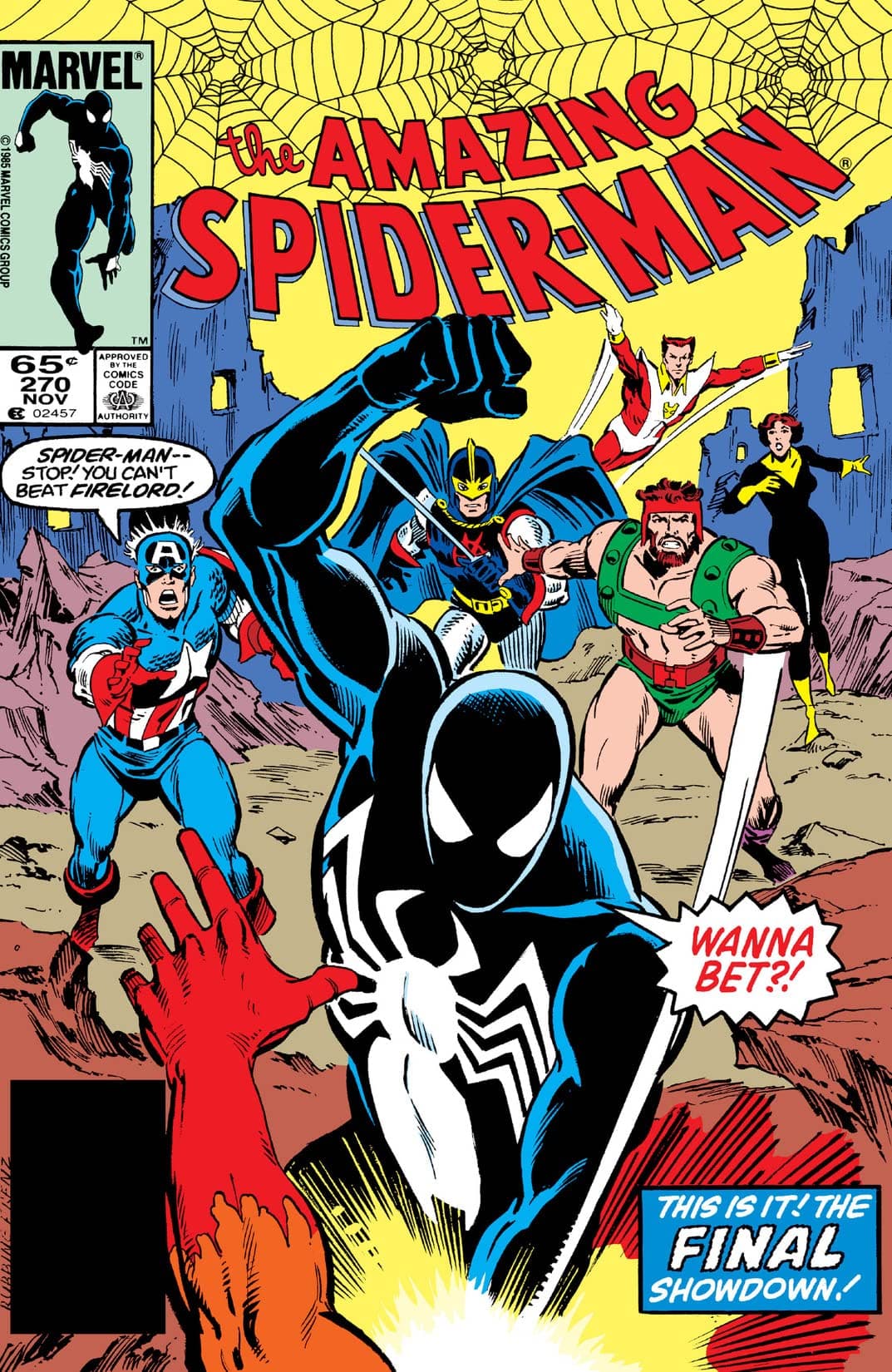 The Amazing Spider-Man #270 cover