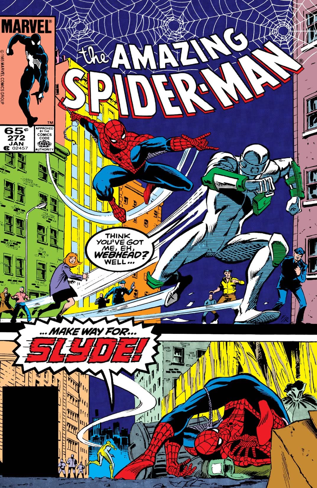 The Amazing Spider-Man #272 cover