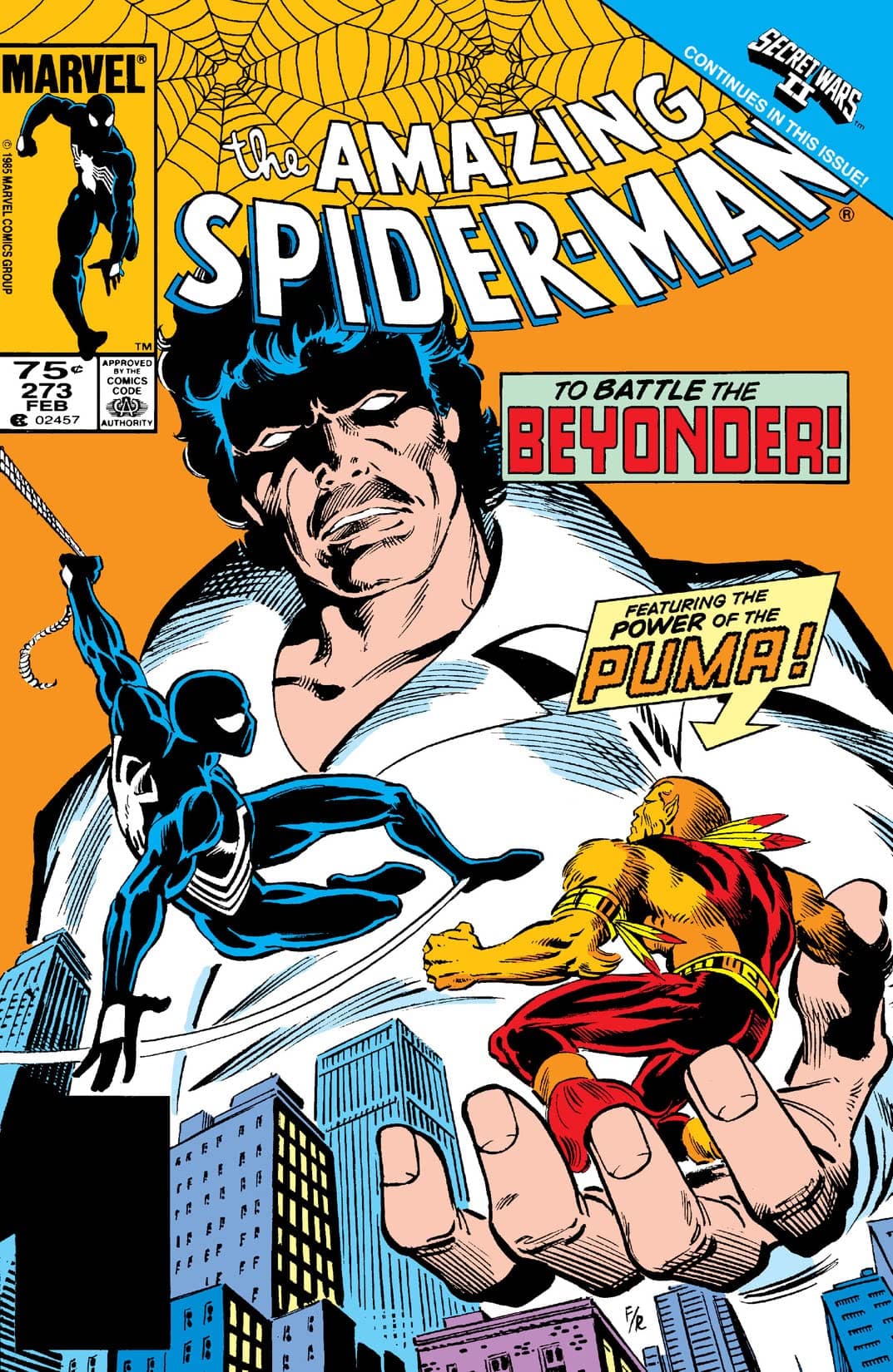 The Amazing Spider-Man #273 cover