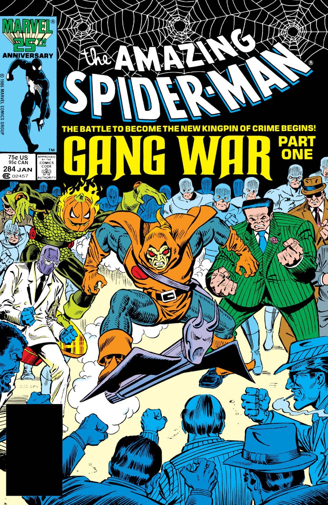The Amazing Spider-Man #284 cover