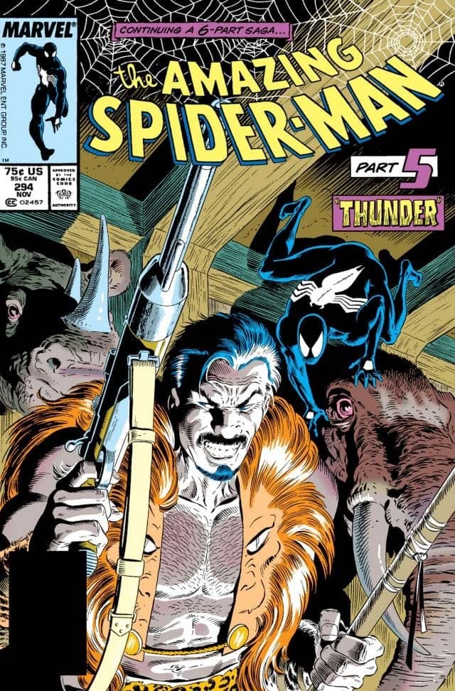 The Amazing Spider-Man #294 cover