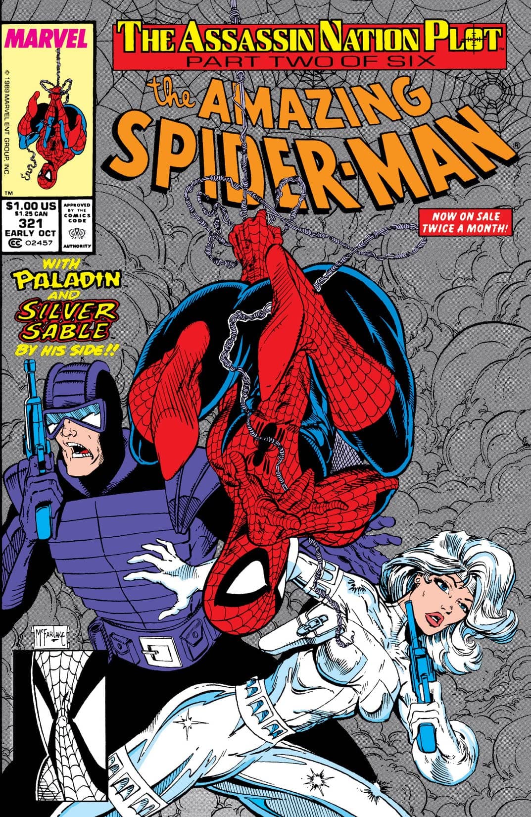 The Amazing Spider-Man #321 cover