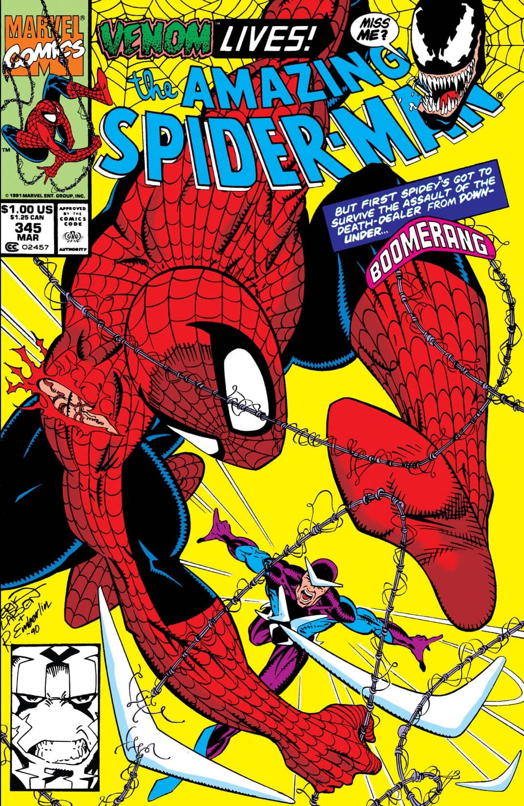 The Amazing Spider-Man #345