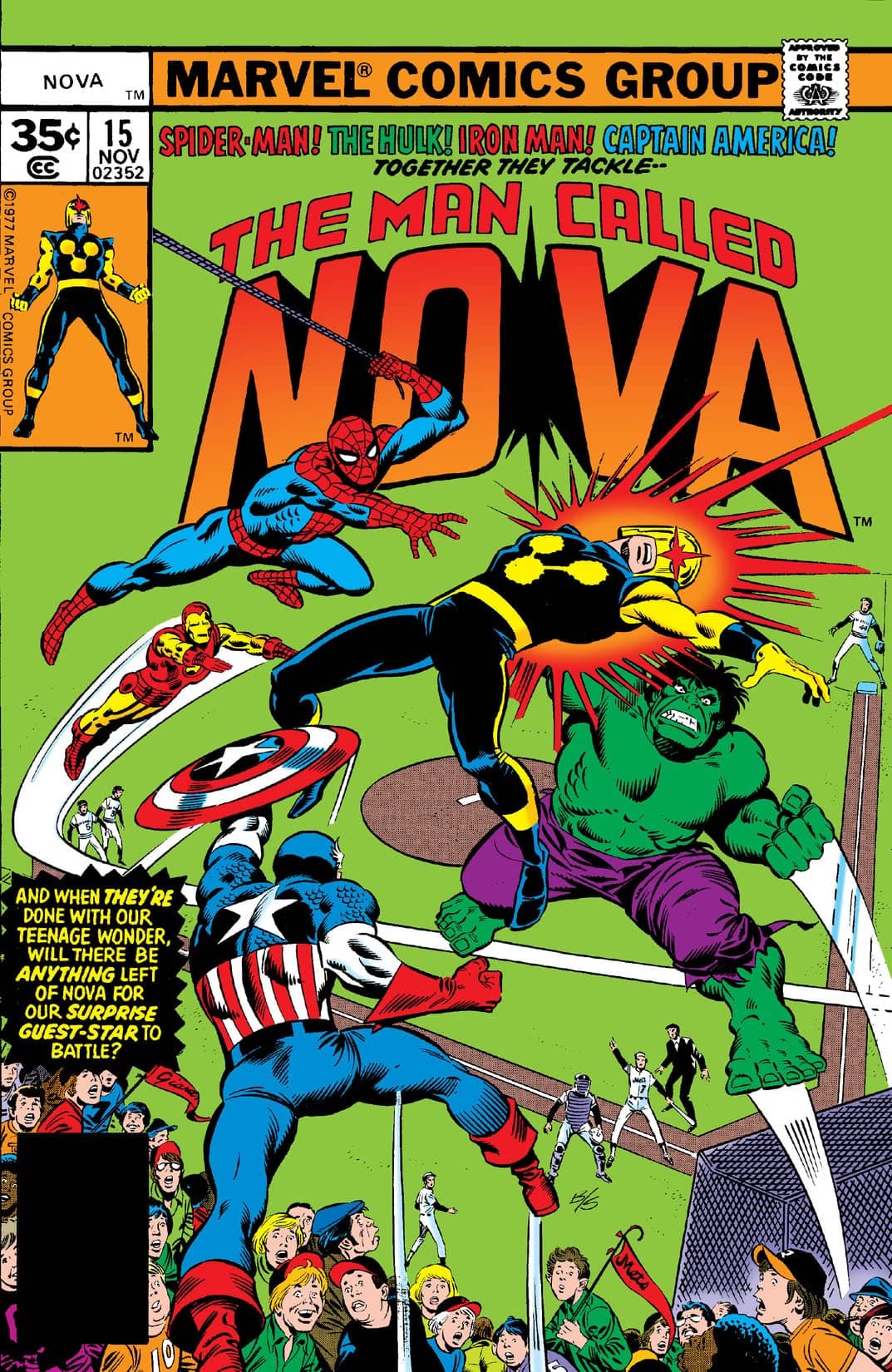 Nova #15 cover