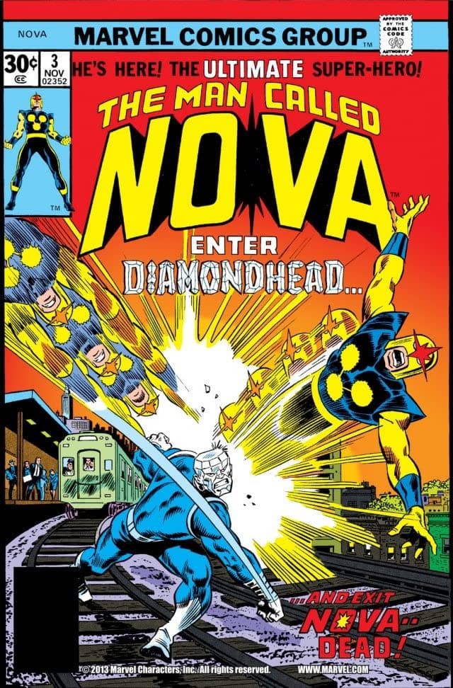 Nova #3 cover