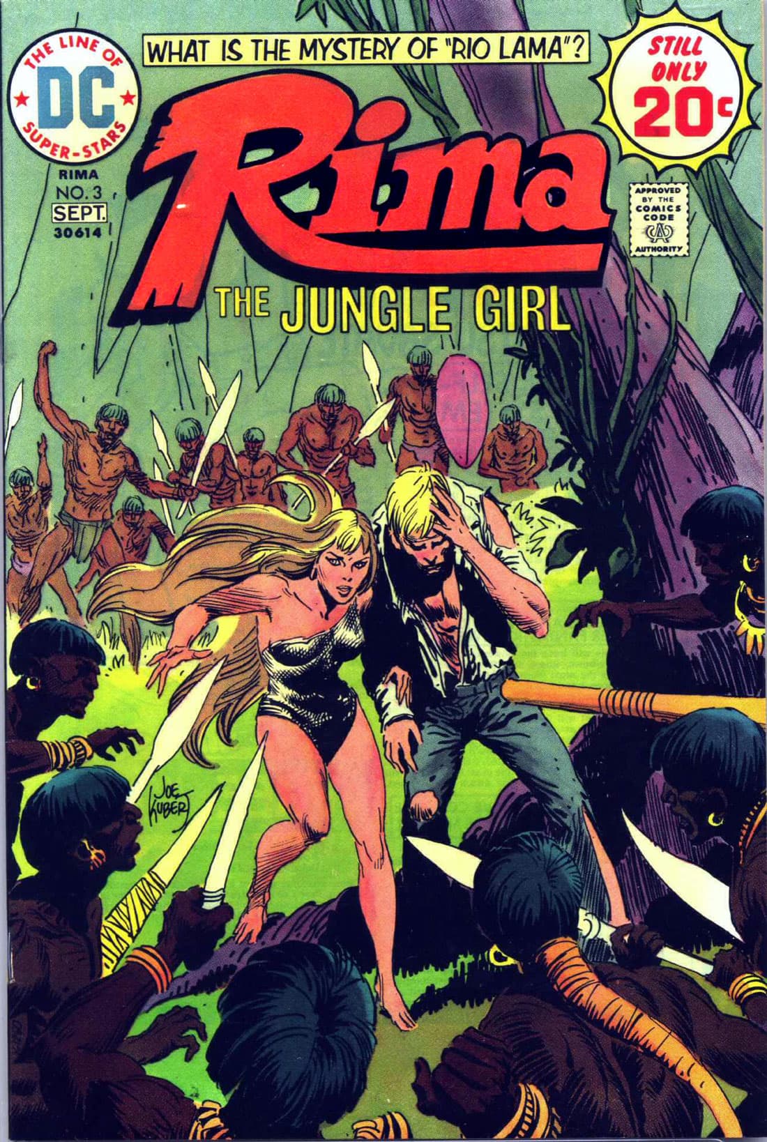 Rima, the Jungle Girl #3 cover