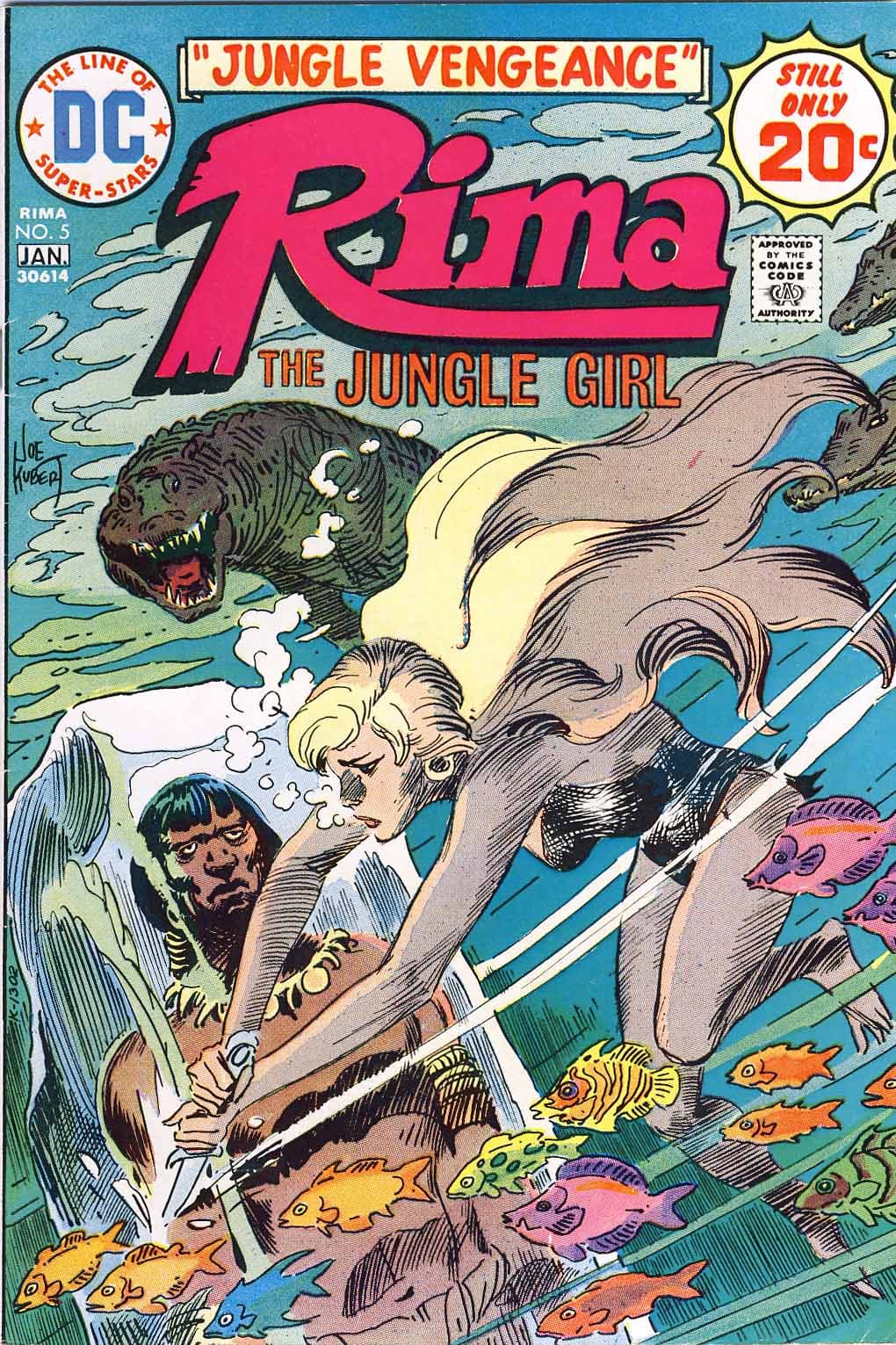 Rima, the Jungle Girl #5 cover