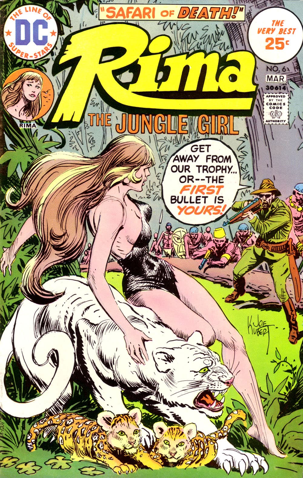 Rima, the Jungle Girl #6 cover