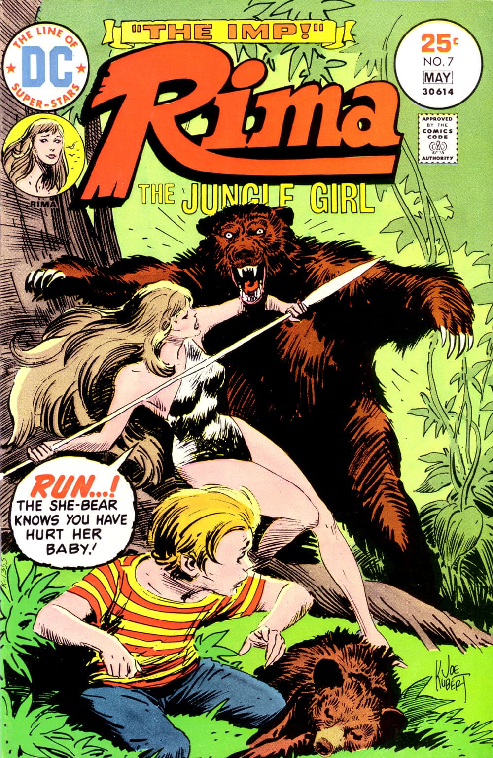 Rima, the Jungle Girl #7 cover