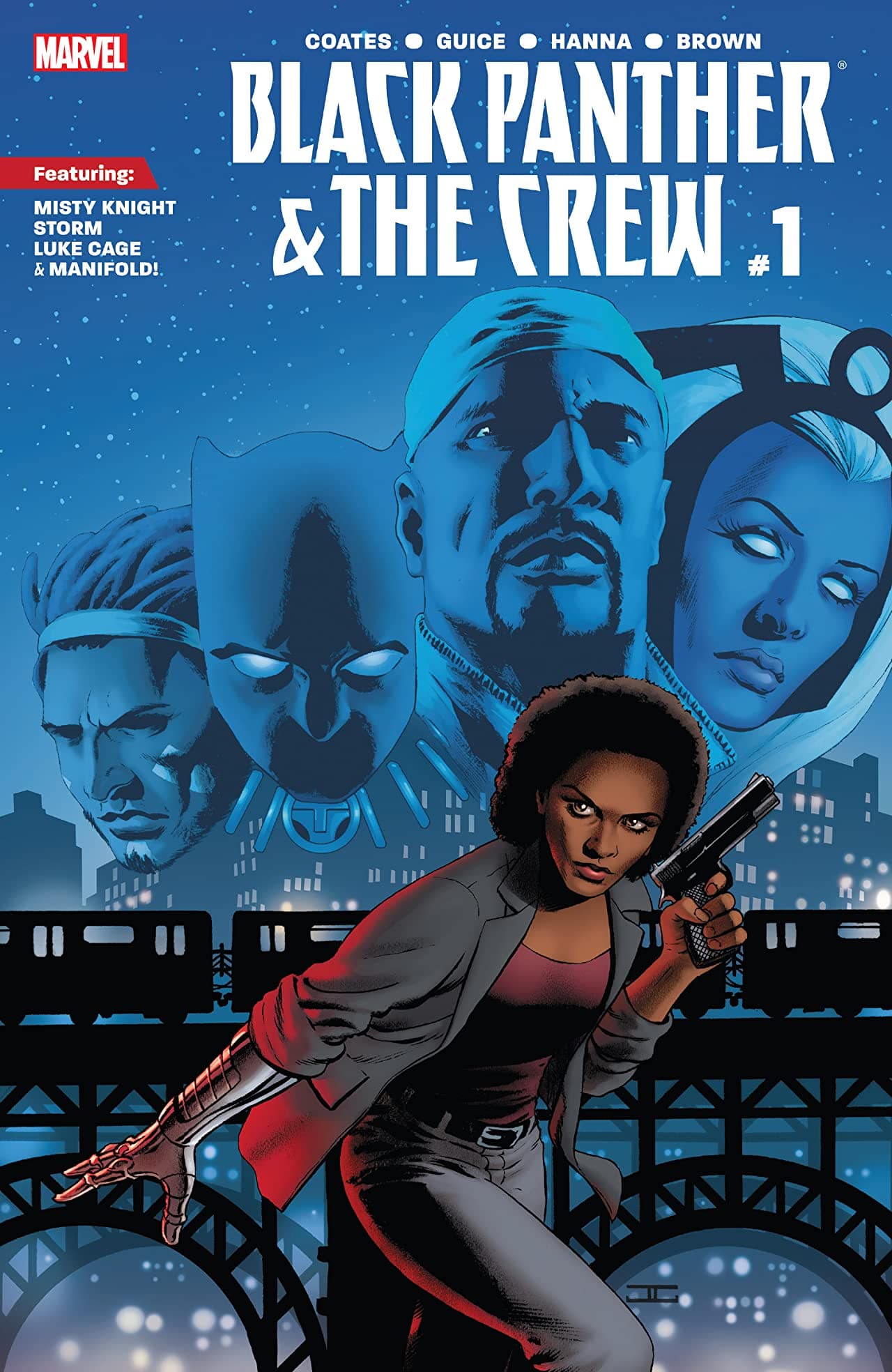 Black Panther and the Crew #1 cover