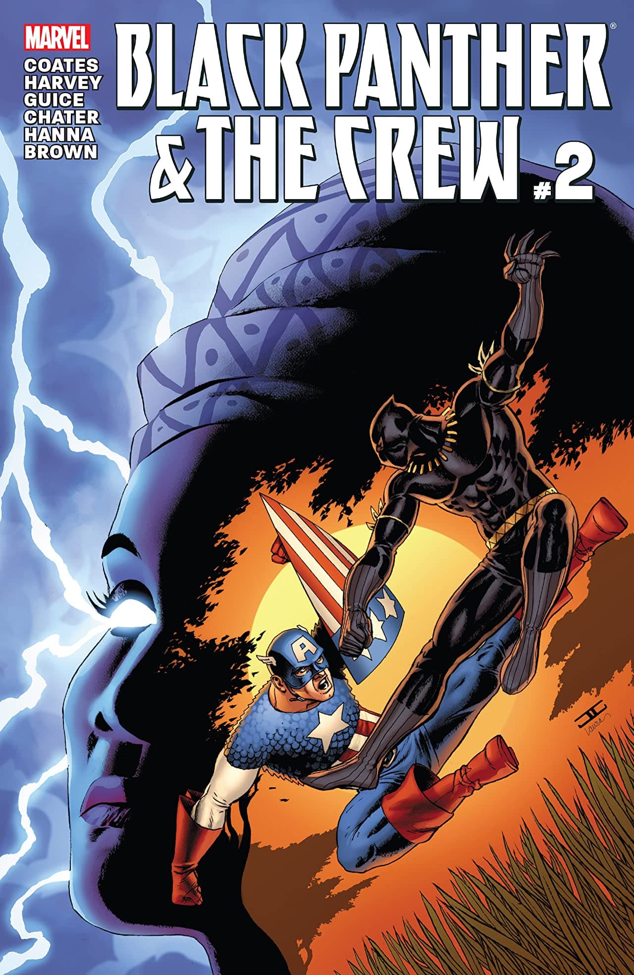 Black Panther and the Crew #2 cover