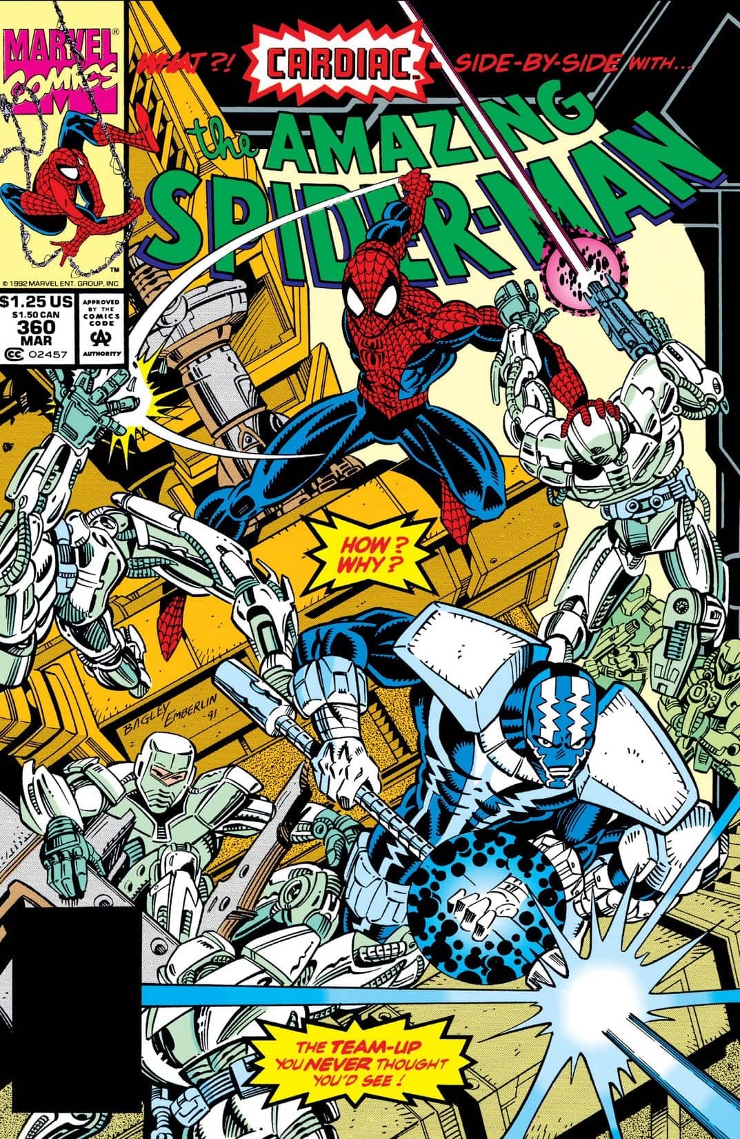 The Amazing Spider-Man #360 cover