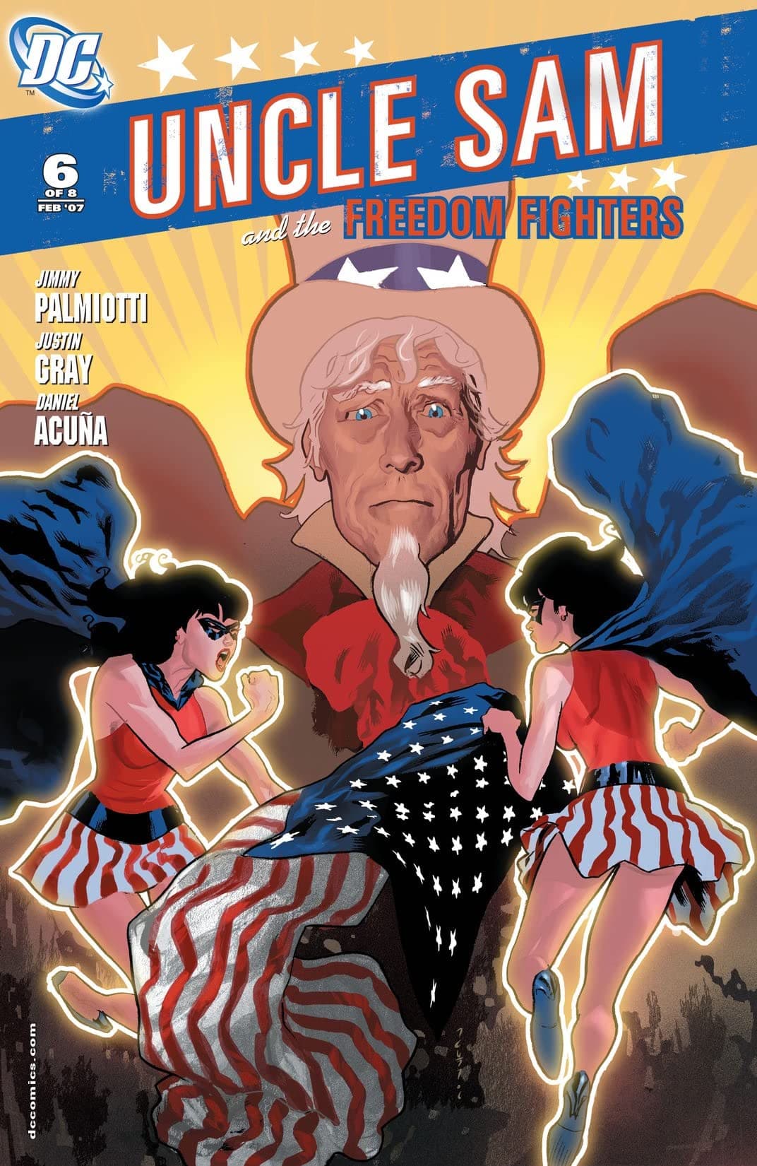 Uncle Sam and the Freedom Fighters #6 cover