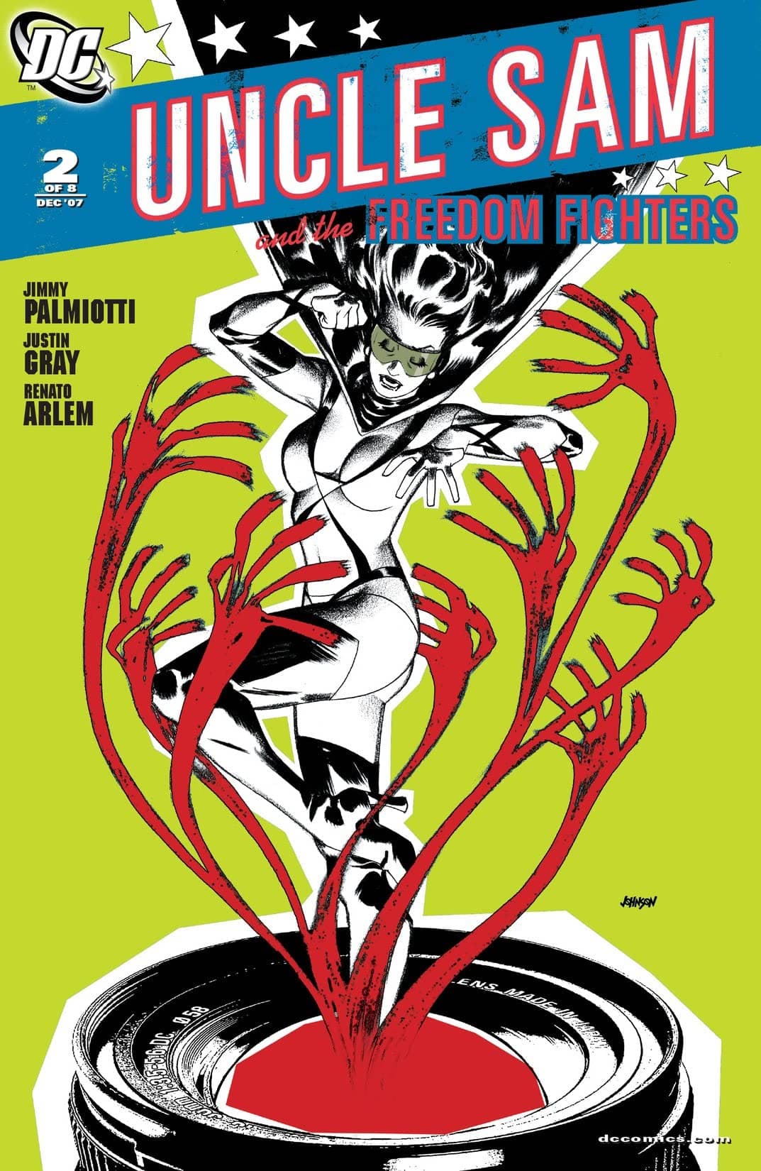 Uncle Sam and the Freedom Fighters #2 cover