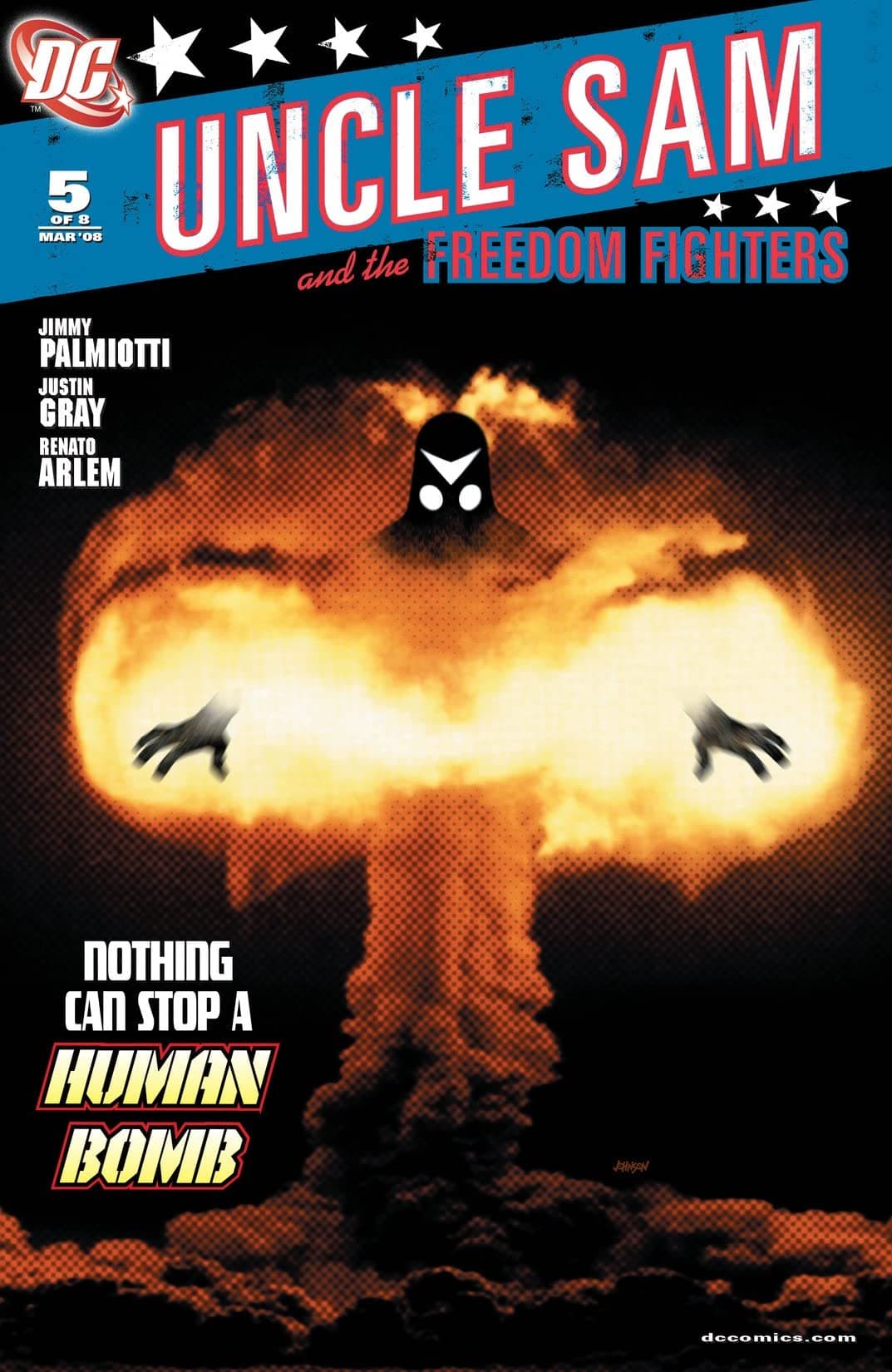 Uncle Sam and the Freedom Fighters #5 cover