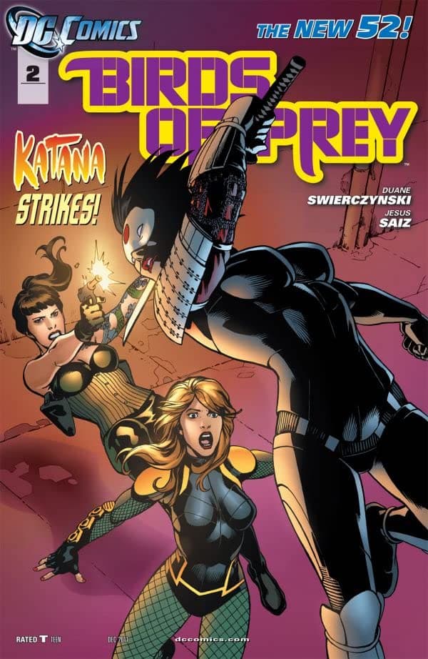 Birds of Prey #2 cover