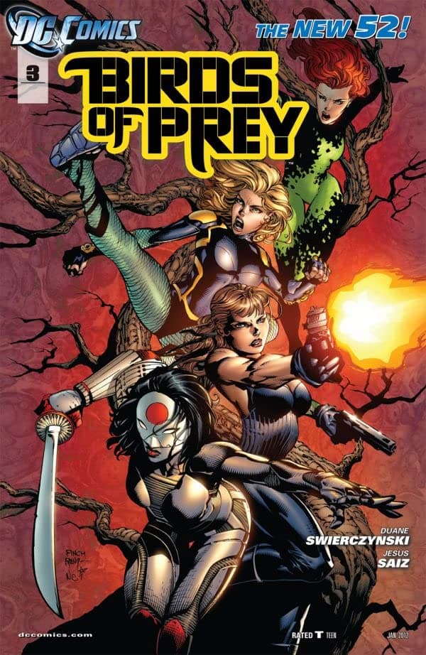Birds of Prey #3 cover
