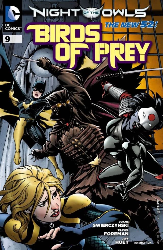 Birds of Prey #9 cover
