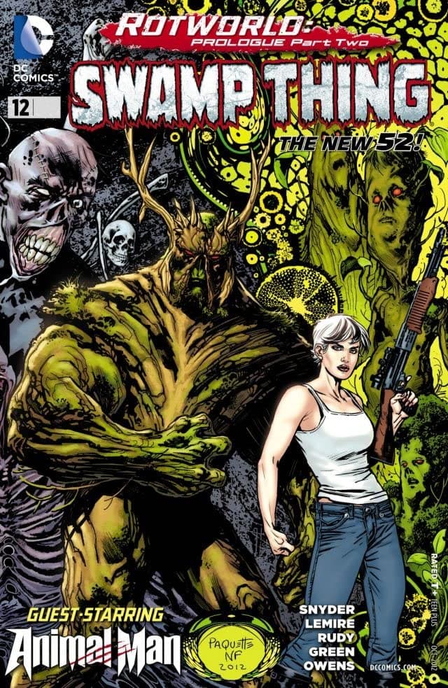 Swamp Thing #12 cover