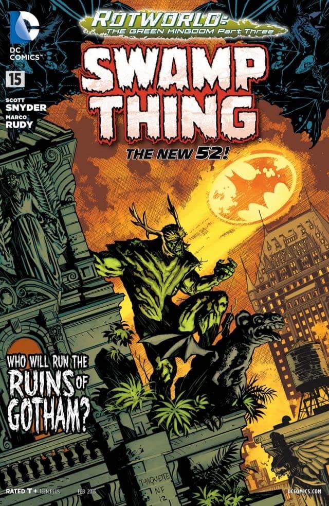 Swamp Thing #15 cover