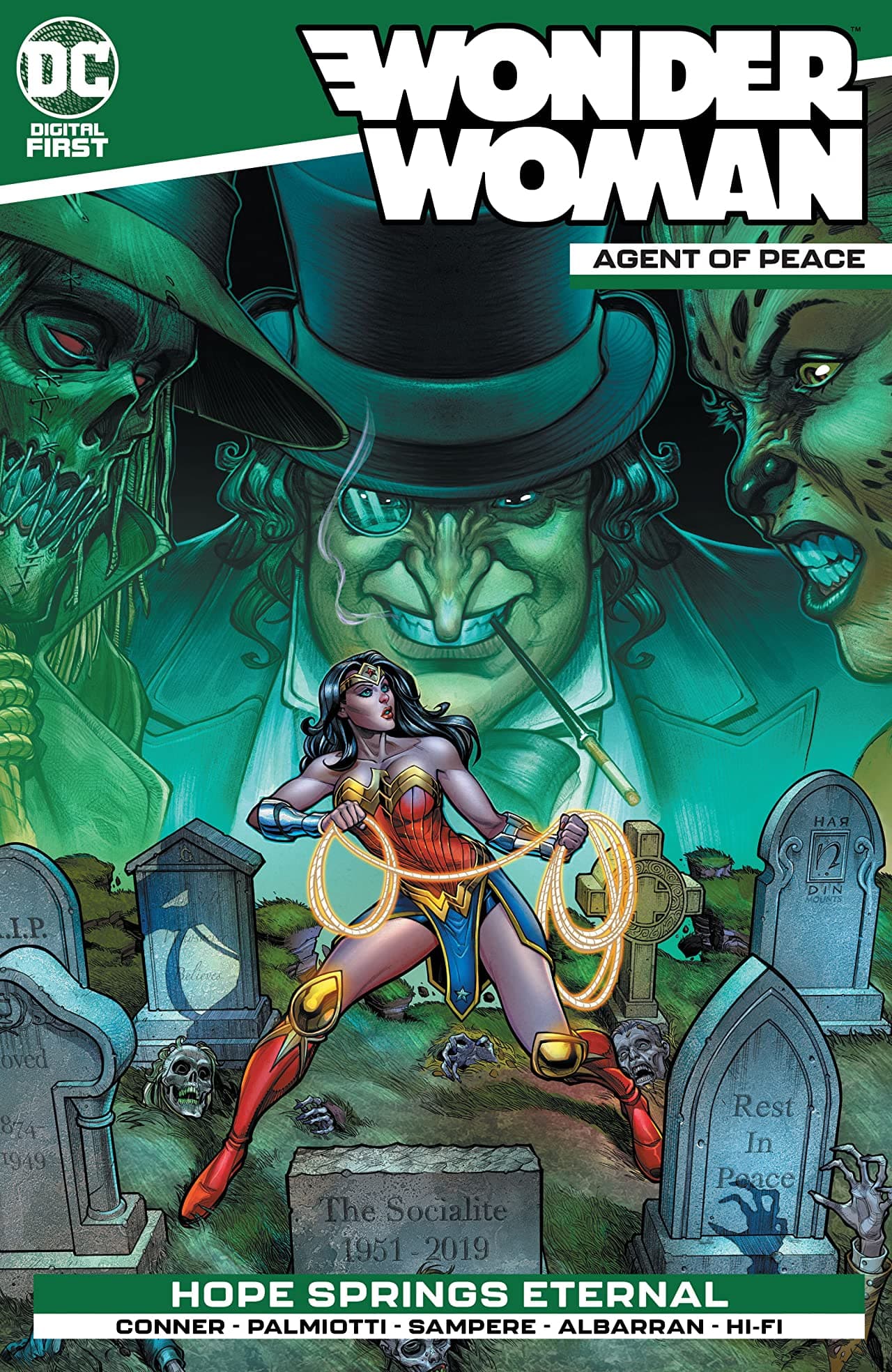 Wonder Woman: Agent of Peace #4 cover