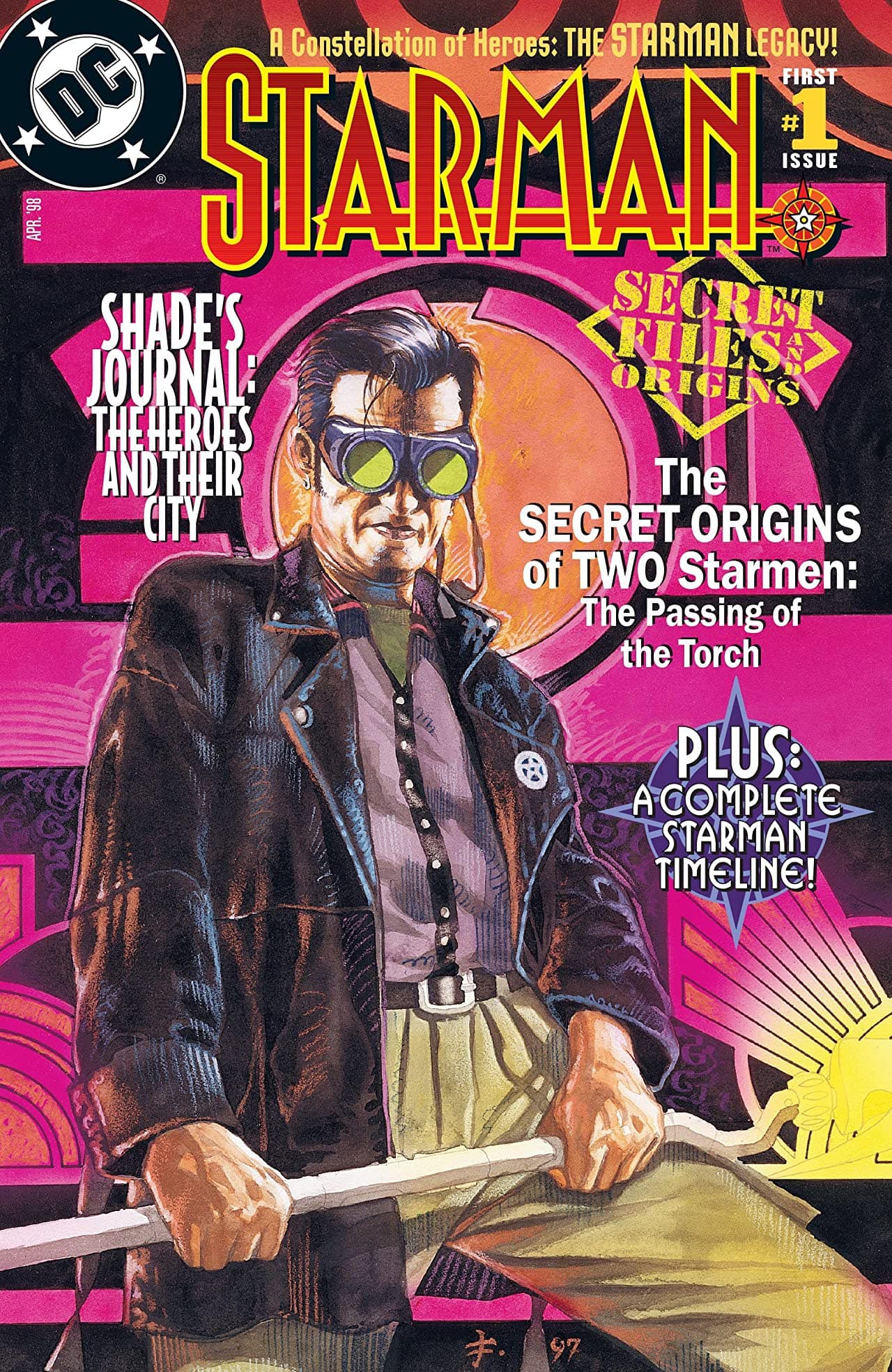 Starman Secret Files #1 cover