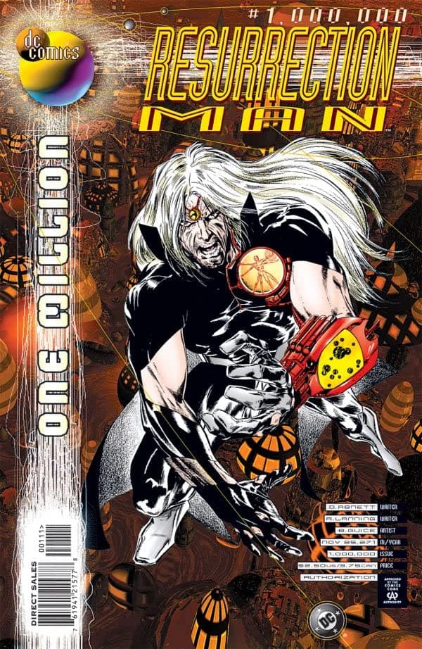 Resurrection Man #1000000 cover