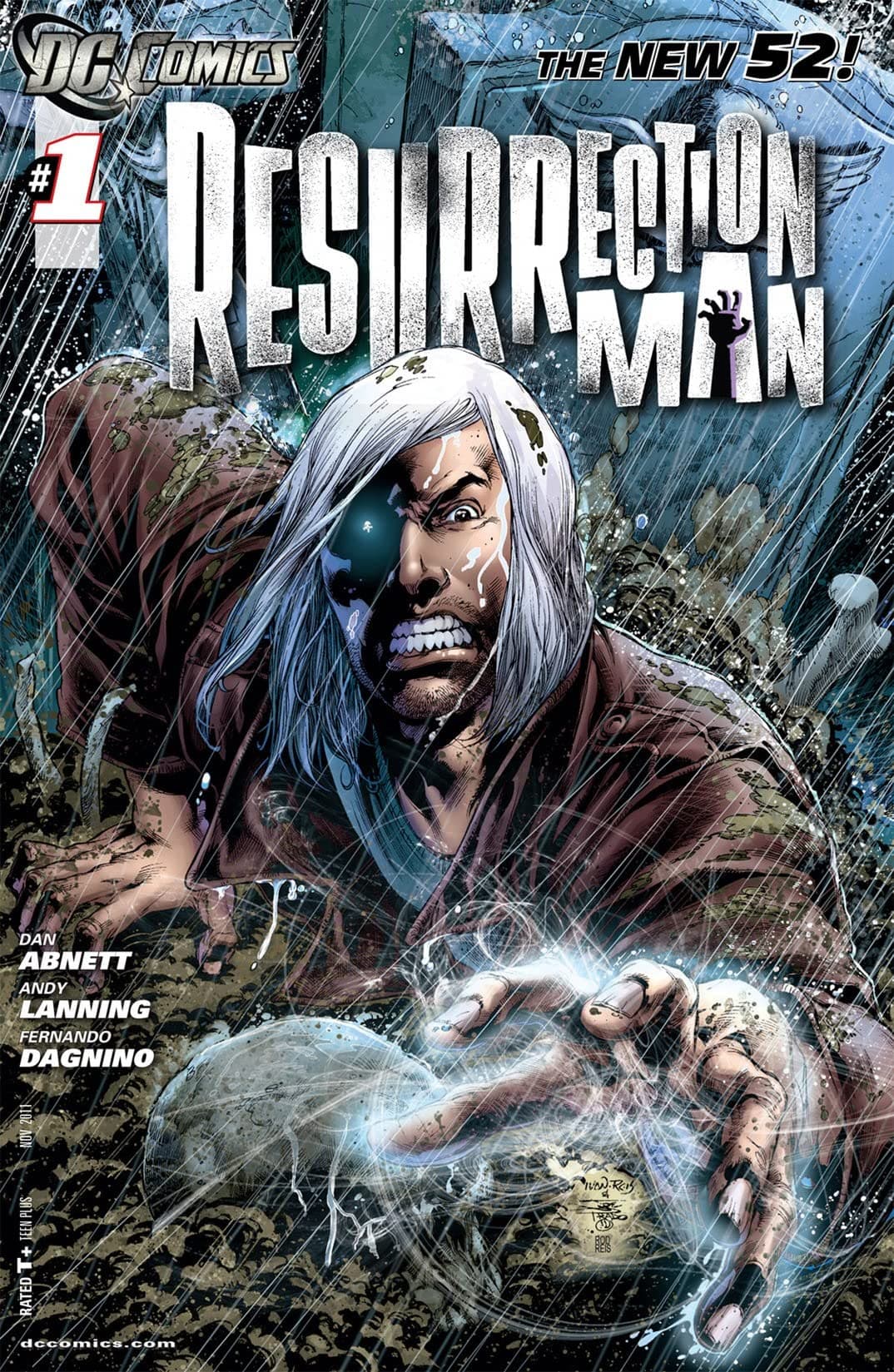 Resurrection Man #1 cover