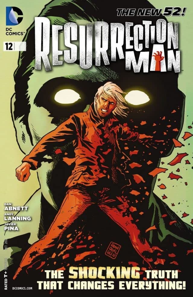 Resurrection Man #12 cover