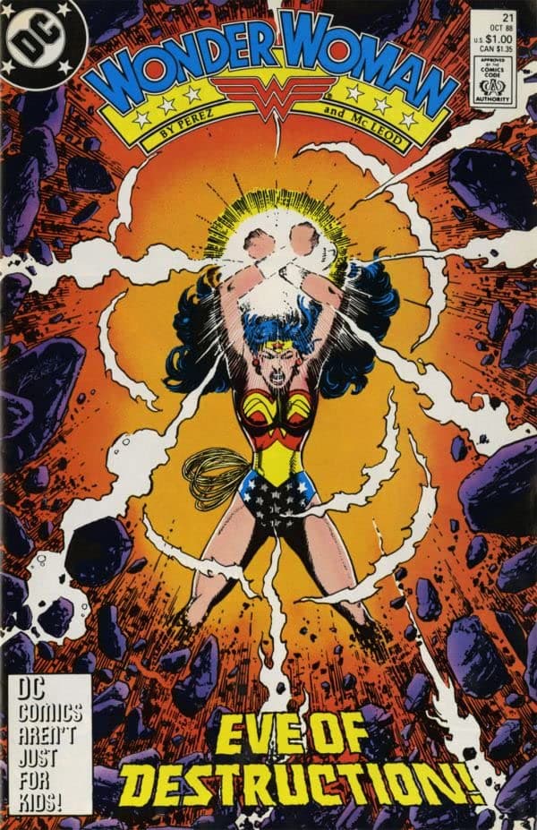 Wonder Woman #21 cover