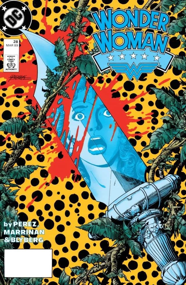 Wonder Woman #28 cover