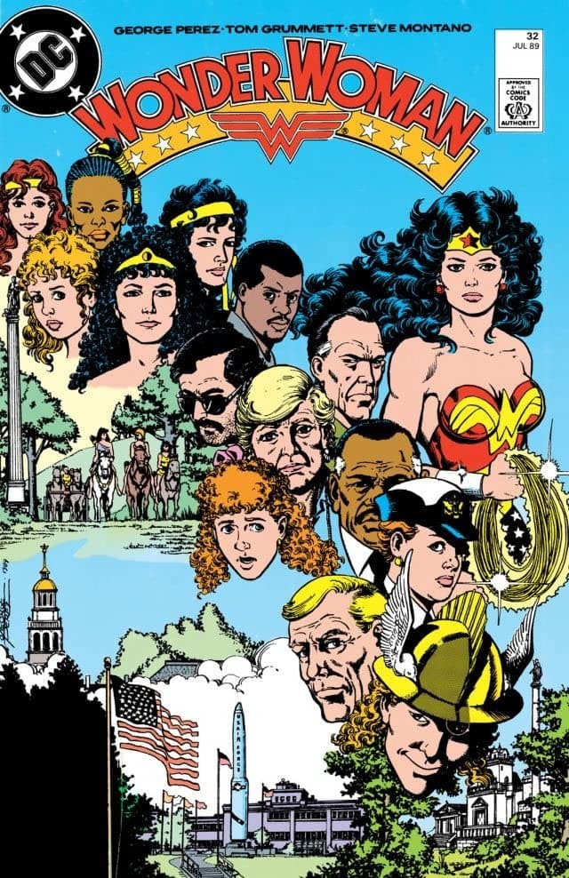 Wonder Woman #32 cover
