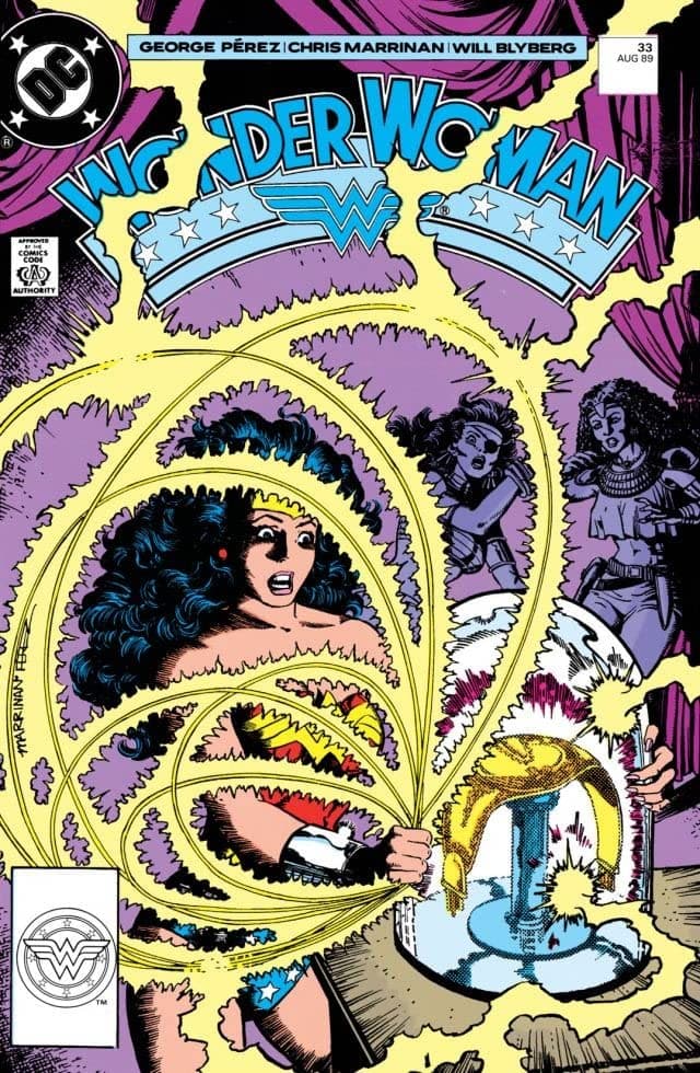 Wonder Woman #33 cover
