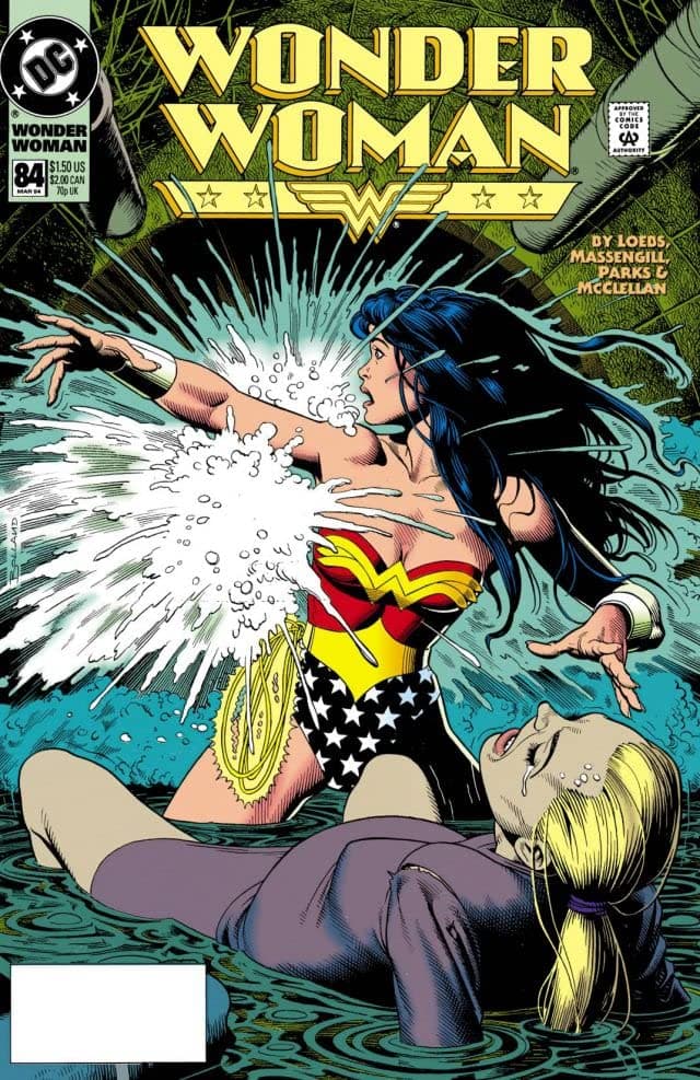 Wonder Woman #84 cover
