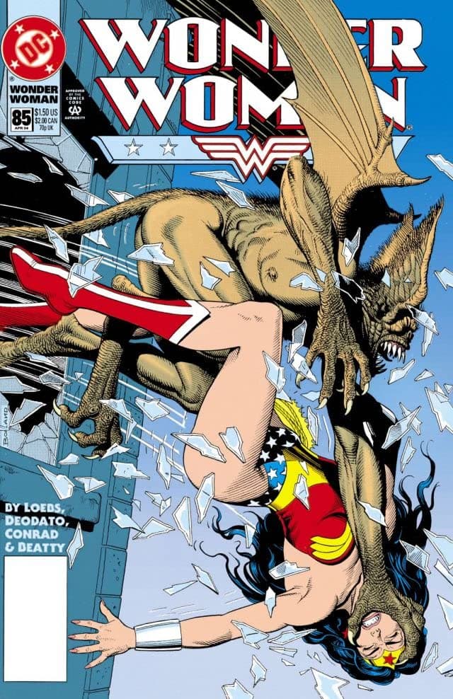 Wonder Woman #85 cover
