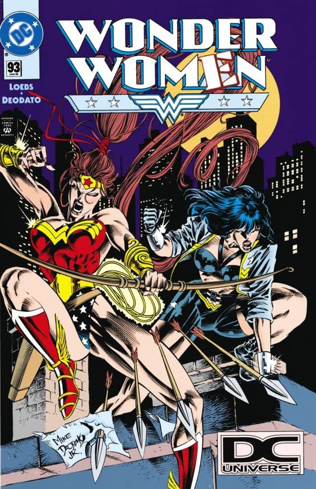 Wonder Woman #93 cover