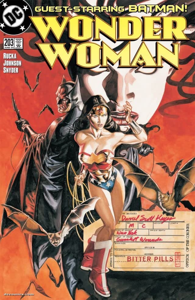 Wonder Woman #203 cover