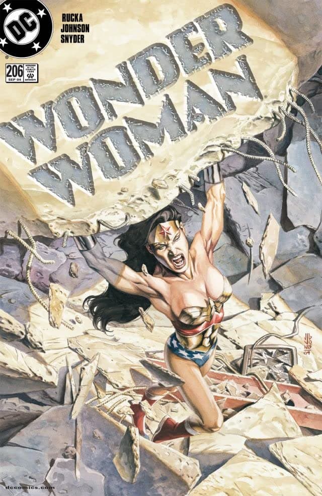 Wonder Woman #206 cover