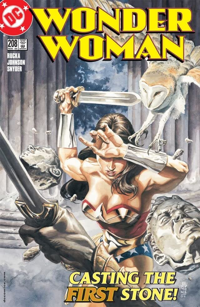 Wonder Woman #208 cover