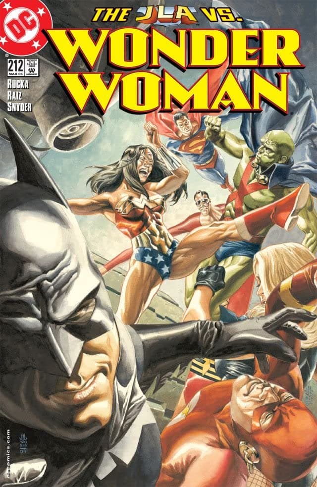 Wonder Woman #212 cover