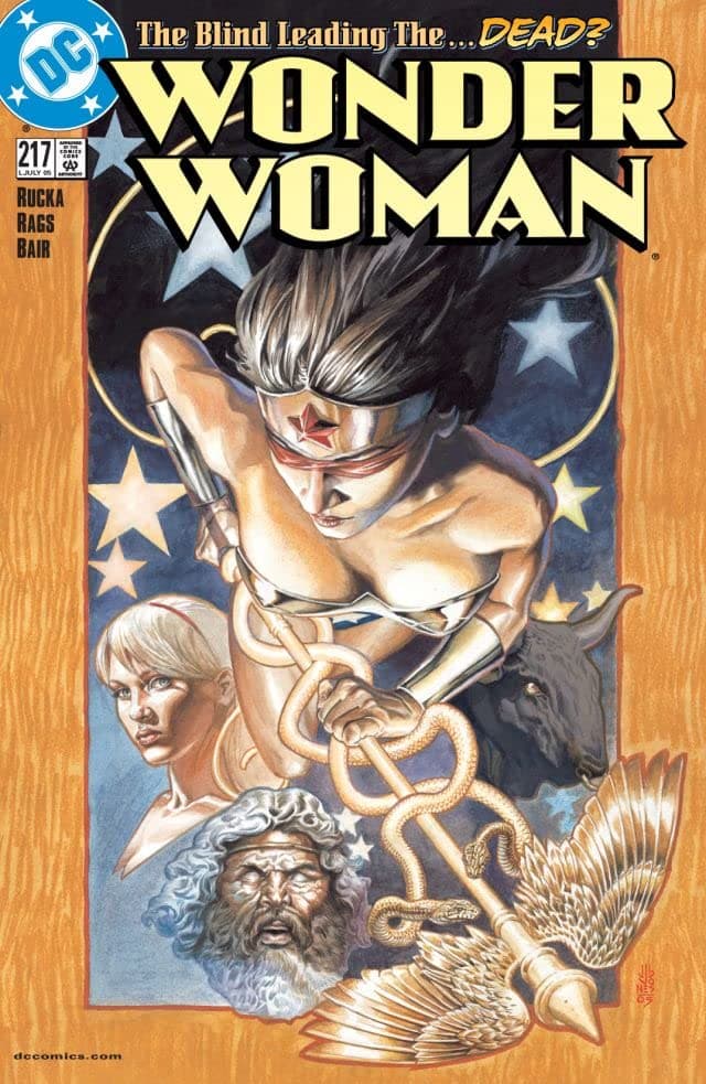 Wonder Woman #217 cover