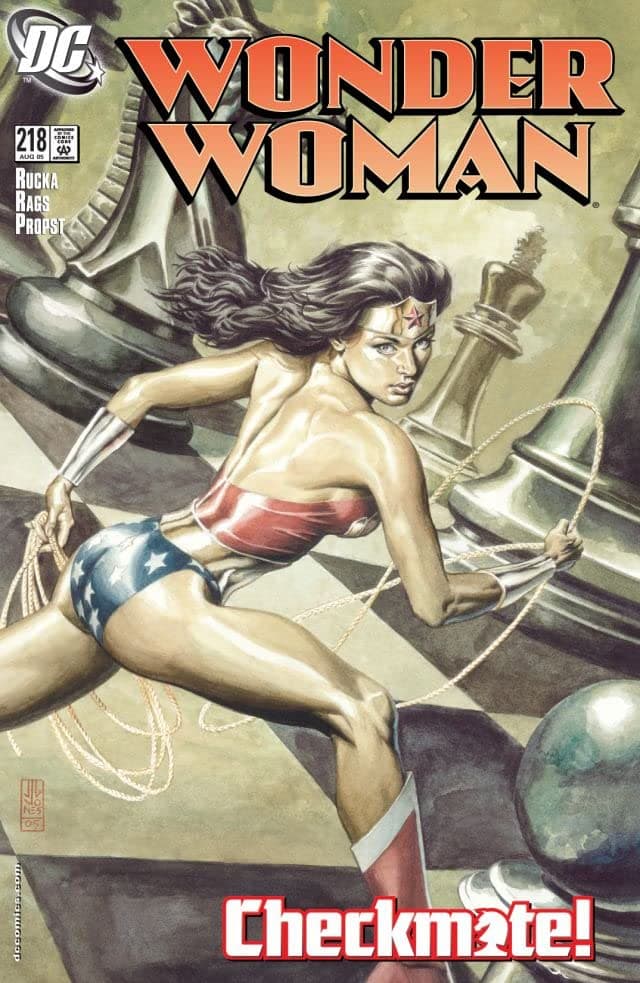 Wonder Woman #218 cover