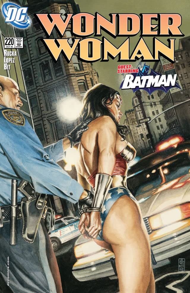 Wonder Woman #220 cover