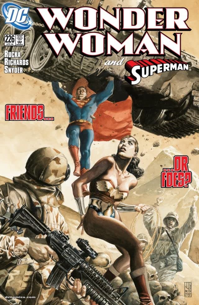 Wonder Woman #226 cover