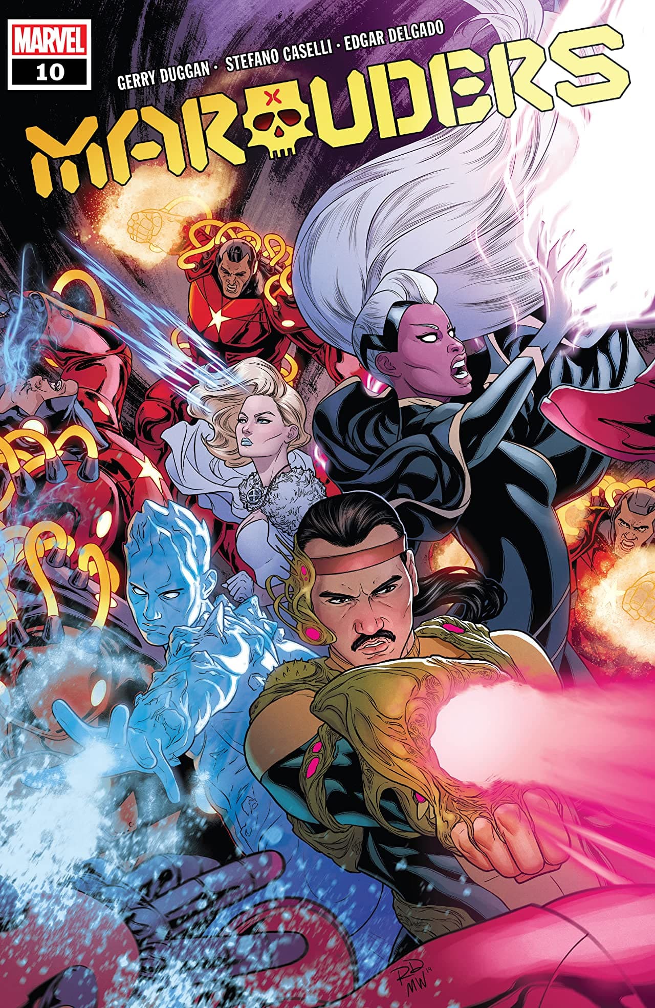 Marauders #10 cover